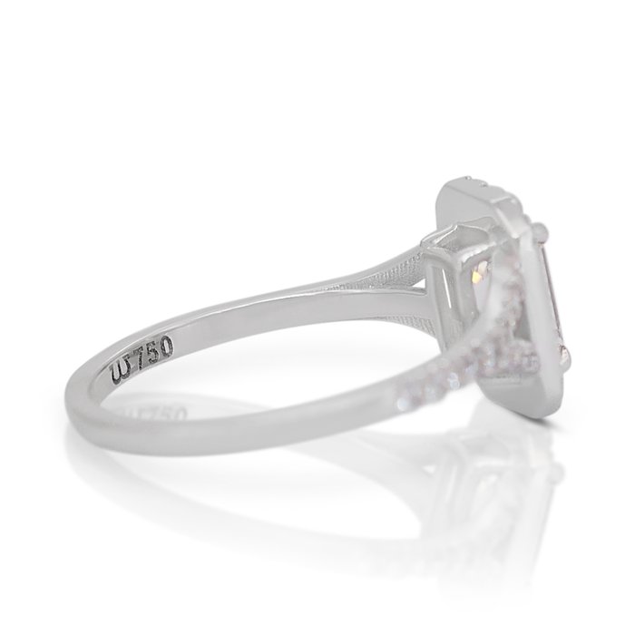 Ingen mindstepris - Ring - 18 kraat Hvidguld -  148ct tw Diamant (Natur) - Diamant