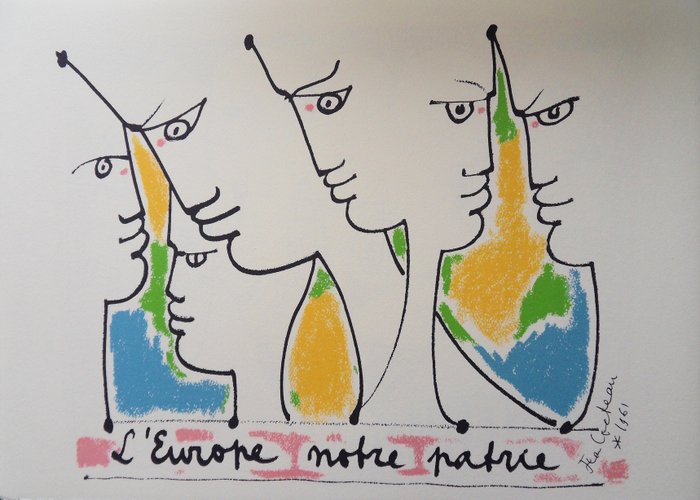 Jean Cocteau (1889-1963) - Europe : un accord parfait