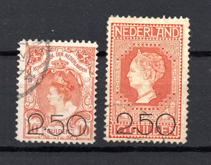 Holland 1920 - Klareringsproblem - NVPH 104/105