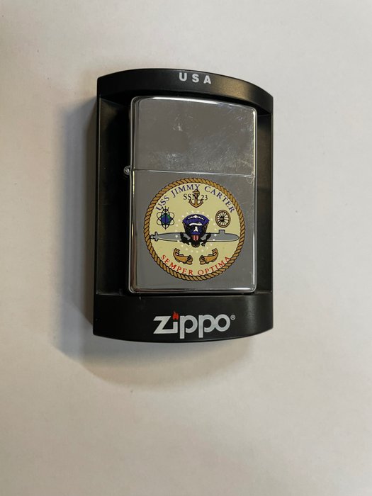 Zippo - Lighter - Jern (støbt/smeltet)