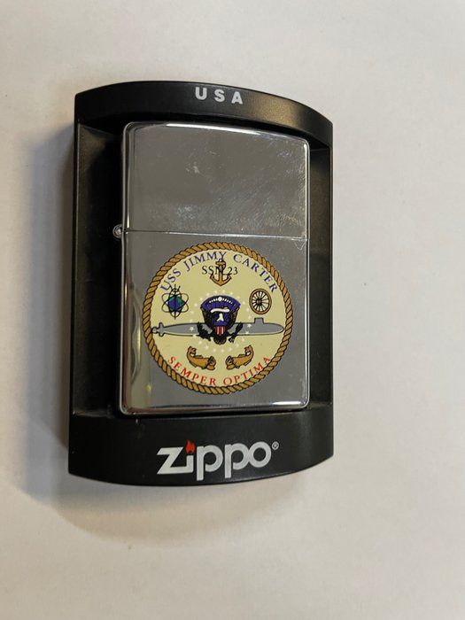 Zippo - Lighter - Jern (støbt/smeltet)