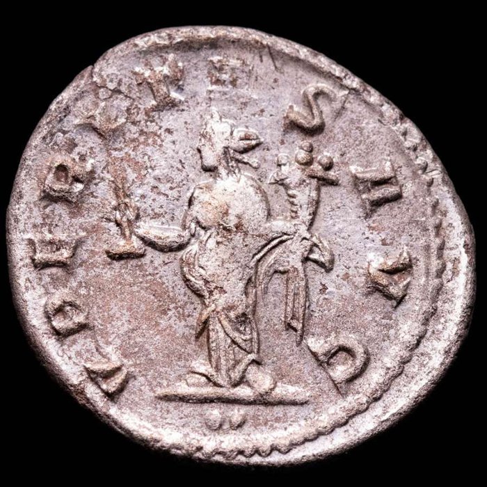 Romarriket. Trebonianus Gallus (AD 251-253). Antoninianus Antioch, AD 251-253. VBERITAS AVG  (Ingen mindstepris)