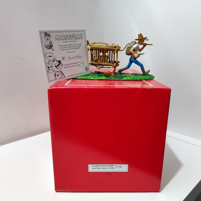 Spirou et Fantasio - Figurine Pixi 4790 - La capture du Marsupilami