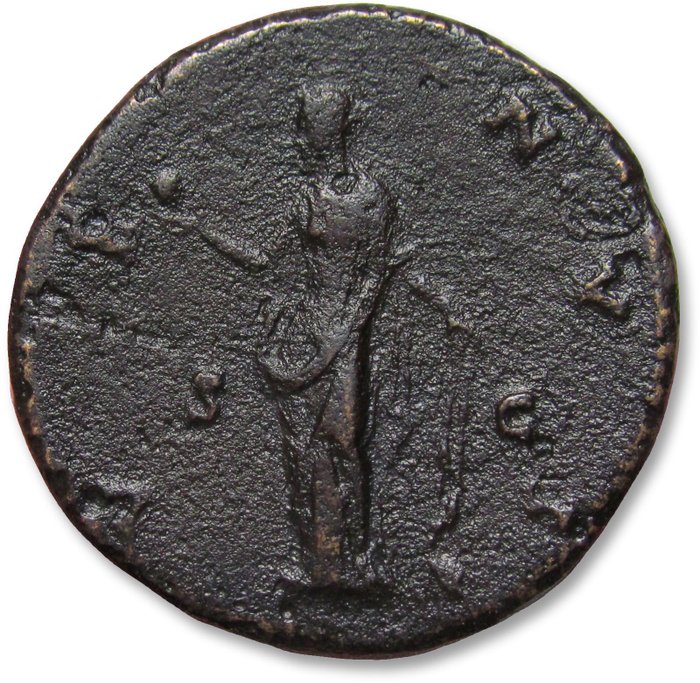 Romarriket. Faustina II (Augusta, AD 147-175). Sestertius Rome mint 147-161 A.D. - VENVS reverse -