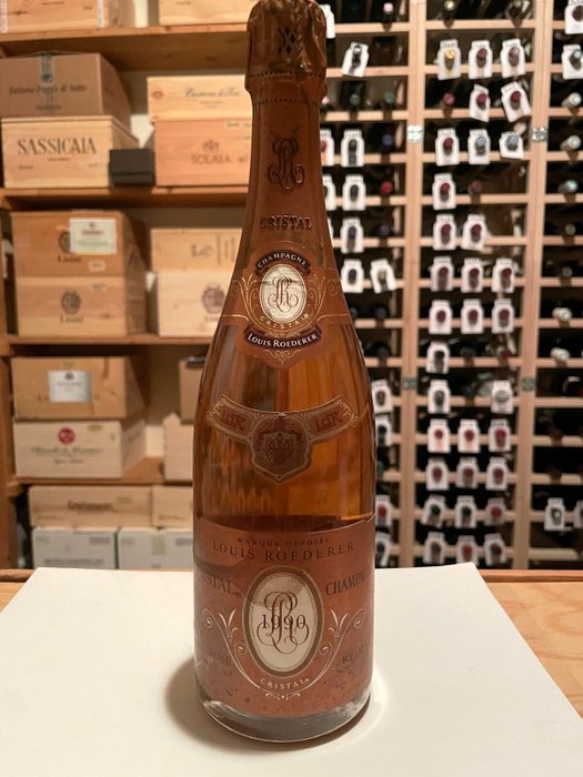 1990 Louis Roederer, Cristal - Champagne Brut, Rosé - 1 Flaske (0,75L)