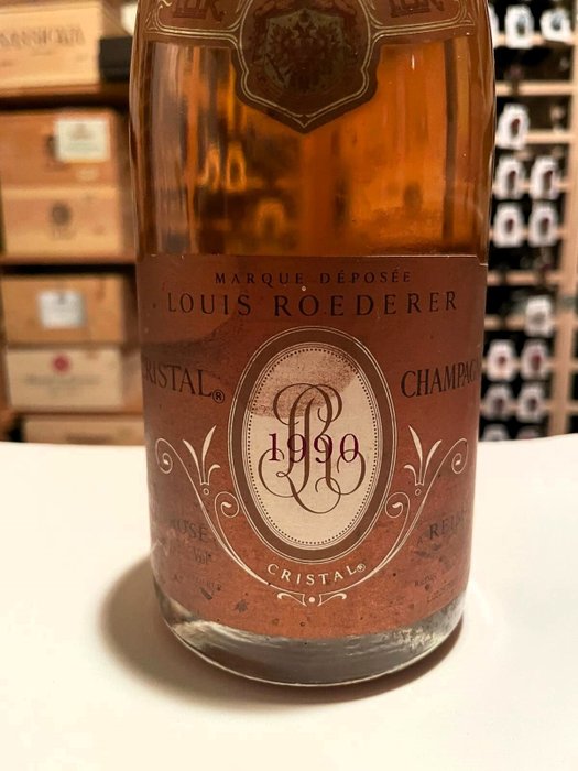 1990 Louis Roederer, Cristal - Champagne Brut, Rosé - 1 Flaske (0,75L)