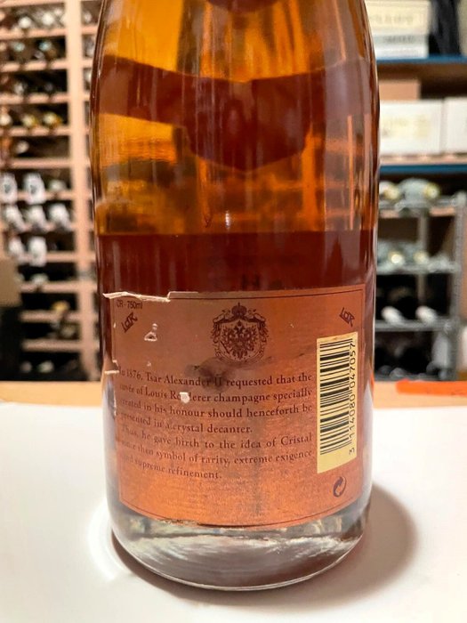 1990 Louis Roederer, Cristal - Champagne Brut, Rosé - 1 Flaske (0,75L)