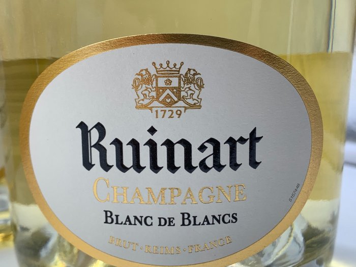 Ruinart Caisse Cave - Champagne Blanc de Blancs - 4 Flasker (075 L)