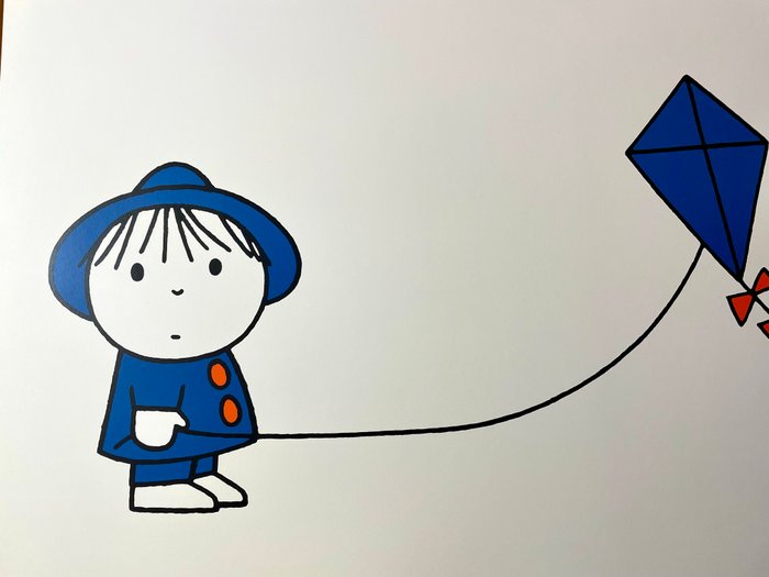 Dick Bruna - "Kite flying" - 1970‹erne