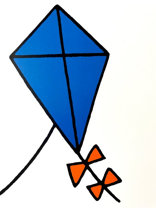 Dick Bruna - "Kite flying" - 1970‹erne