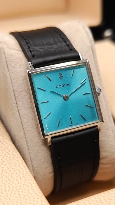 Corum - Tank Style Tiffany Dial - Ingen mindstepris - 144924 - Mænd - 1960-1969