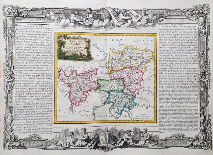 Europa - Østrig / Wien / Nordeuropa; Desnos / Brion De la Tour - Cercle d'Autriche - 1761-1780