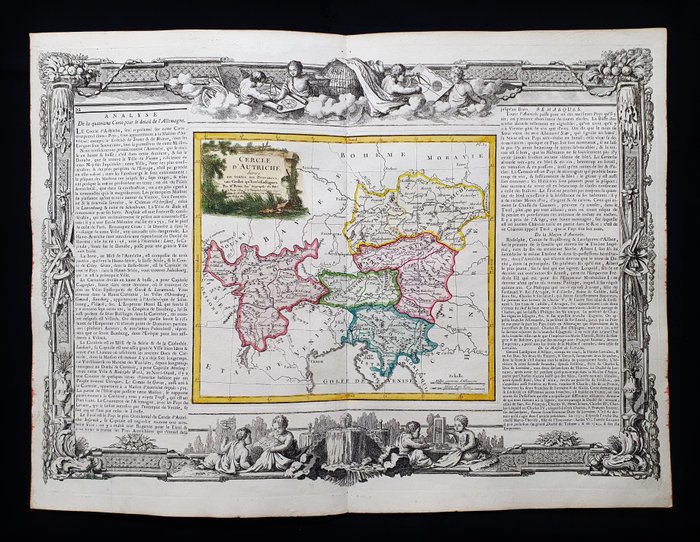 Europa - Østrig / Wien / Nordeuropa; Desnos / Brion De la Tour - Cercle d'Autriche - 1761-1780