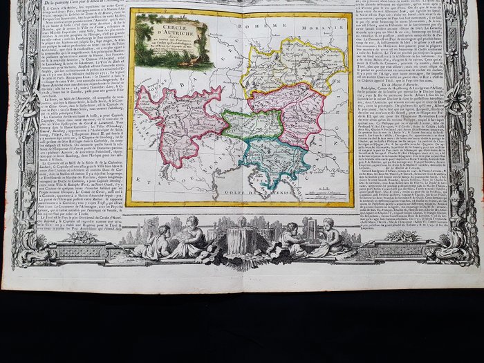 Europa - Østrig / Wien / Nordeuropa; Desnos / Brion De la Tour - Cercle d'Autriche - 1761-1780