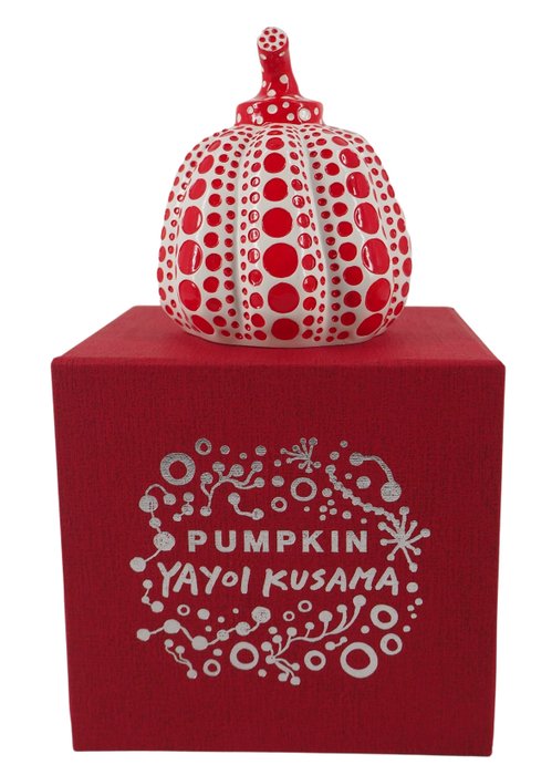 Yayoi Kusama (1929) - Dots obsession (pumpkin red)