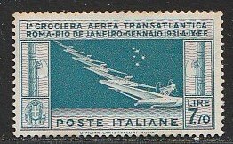 Italien Kongerige 1930 - Luftpost - Sassone  PA 25