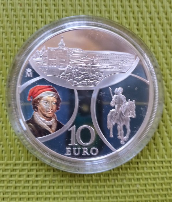 Spanien. 10 Euro 2019 "Serie Europa - Renacimiento" Proof  (Ingen mindstepris)