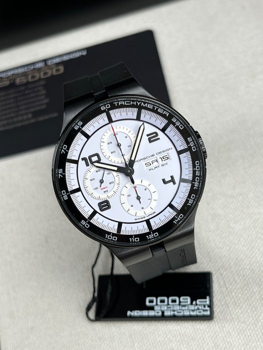 Porsche Design - Flat Six Chronograph Day/Date Automatic Date - P.636043641254 - Mænd - 2011-nu