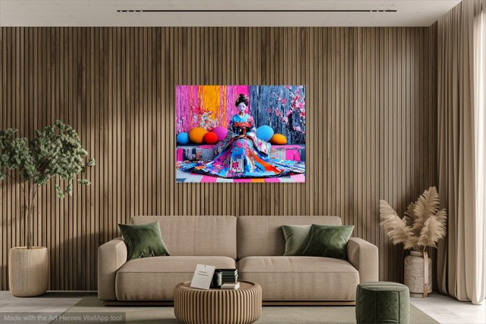 Urban3DArt (1971) - Modern Geisha XL format Limited edition