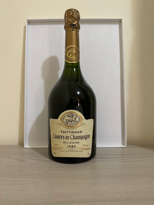 1989 Taittinger, Comtes de champagne - Champagne Blanc de Blancs, Brut - 1 Flaske (0,75L)