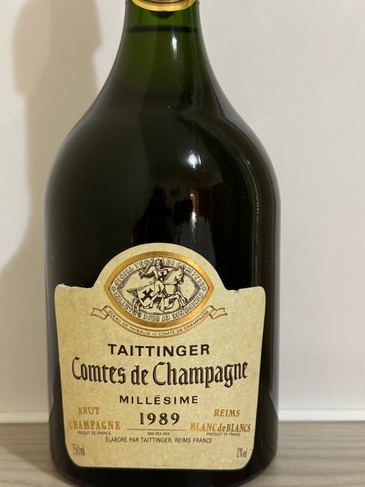 1989 Taittinger, Comtes de champagne - Champagne Blanc de Blancs, Brut - 1 Flaske (0,75L)