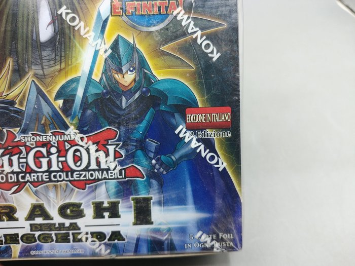 Konami Sealed box - box yu-gi-oh! draghi delle leggenda