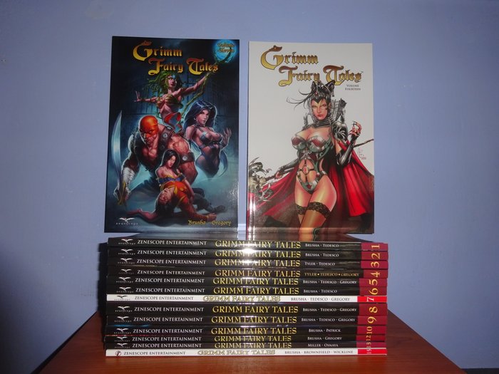 Grimm Fairy Tales - Grimm Fairy Tales volume 1 tot 15 TPB's - 15 Album - 2014/2017