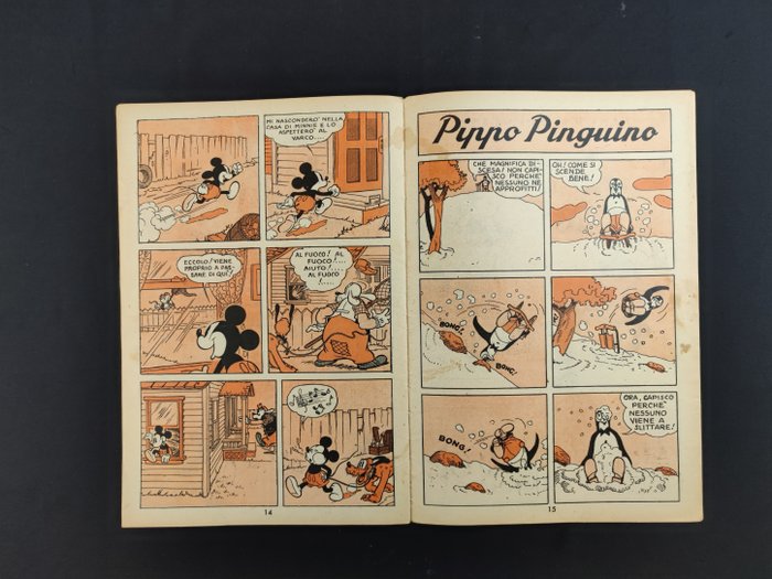 Nel Regno di Topolino n. 35 - Topolino Ventriloquo - 1 Comic - 1937