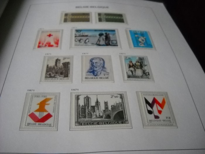 Belgien  - MNH samling næsten komplet år 1970/1984***