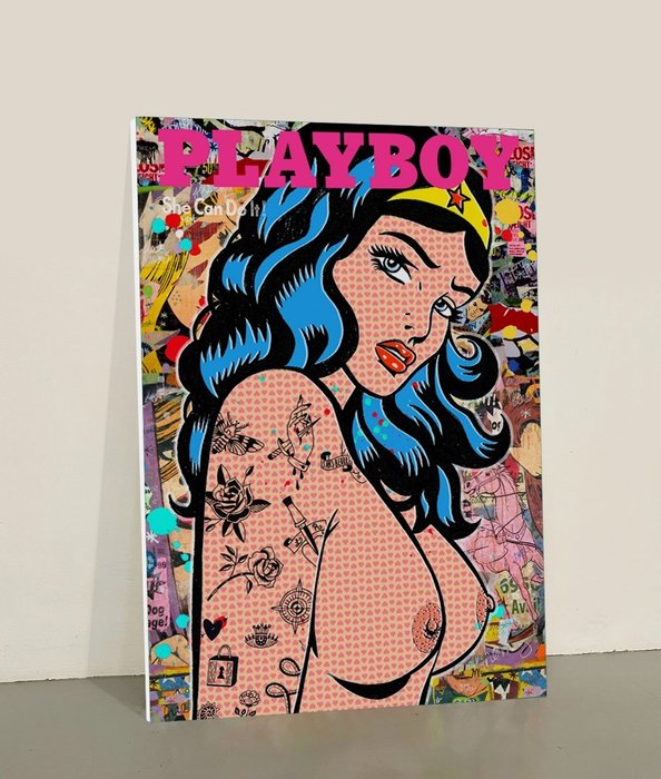 BRUTO (1970) - Wonder Woman (Playboy Cover)