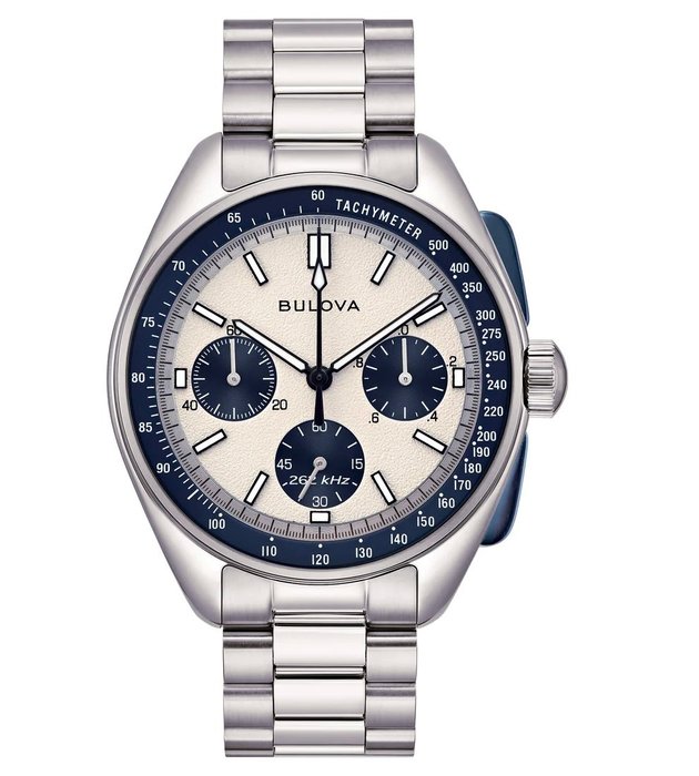 Bulova - Lunar Pilot Chrono - Special Edition  - Moon Apollo - - Mænd - 2023