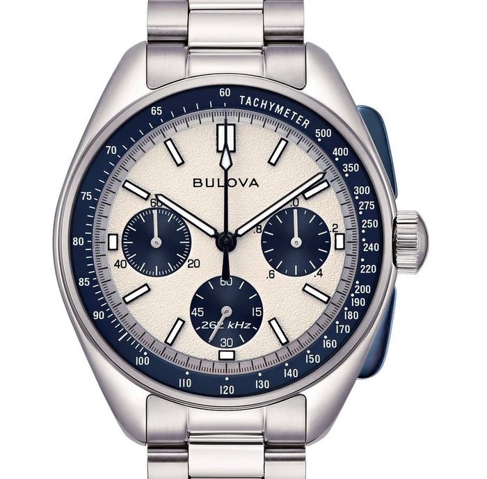 Bulova - Lunar Pilot Chrono - Special Edition  - Moon Apollo - - Mænd - 2023