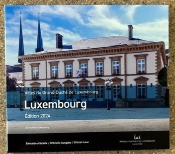 Luxembourg. Year Set (BU) 2024 "Luxembourg" (incl. 2 euro "Bon pour 1 Franc")  (Ingen mindstepris)