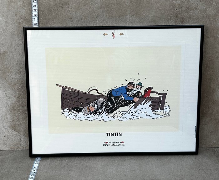 Tintin - 1 Sérigraphie - Le Trésor de Rackham le Rouge - Moulinsart - 1995