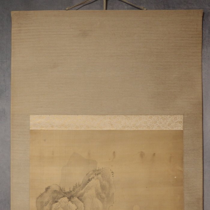 Hanging Scroll (Kakejiku) - Landscape - Eikai 永海 - Japan  (Ingen mindstepris)