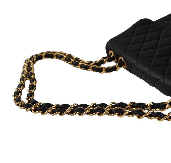 Chanel - Jumbo Big Logo - Skuldertaske