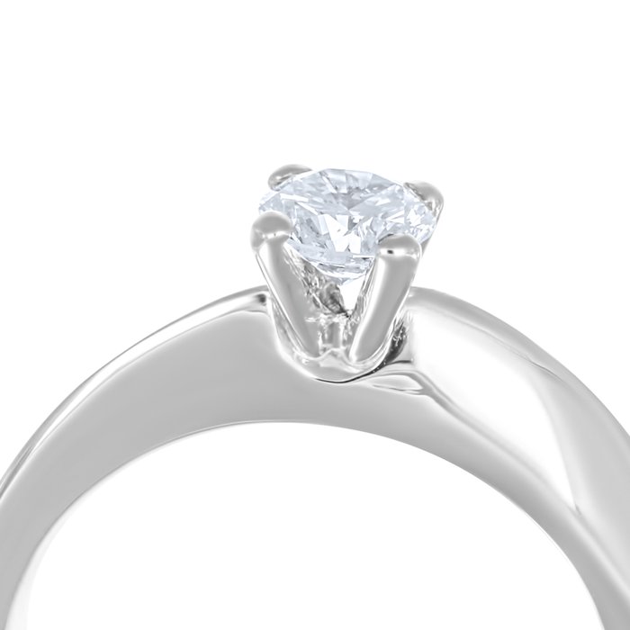 Recarlo - Ring - 18 kraat Hvidguld -  0.50ct. tw. Diamant (Natur)