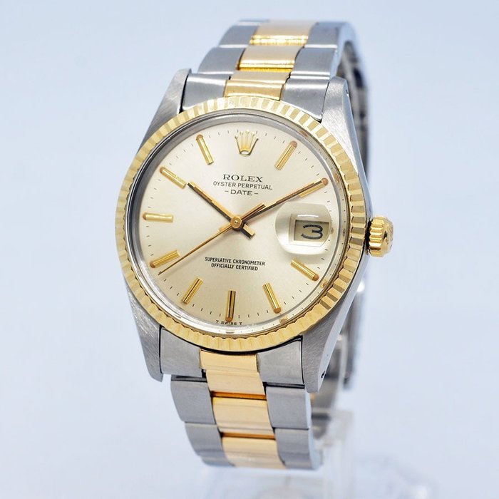 Rolex - Oyster Perpetual Date - Ref. 15053 - Mænd - 1980-1989