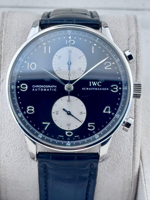 IWC - Portuguese Automatic Chronograph Panda Dial - - IW371404 - Mænd - 2011-nu