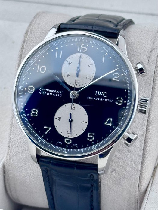 IWC - Portuguese Automatic Chronograph Panda Dial - - IW371404 - Mænd - 2011-nu