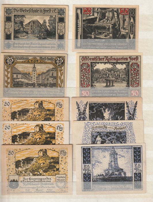 Tyskland. - 359 Notgeld biljetten 1920's  (Ingen mindstepris)