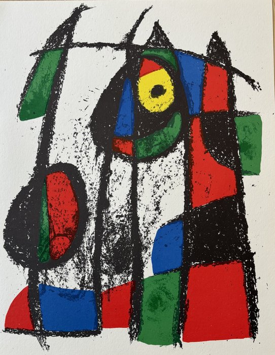 Joan Miro (1893-1983) - Lithograph VII (1975)