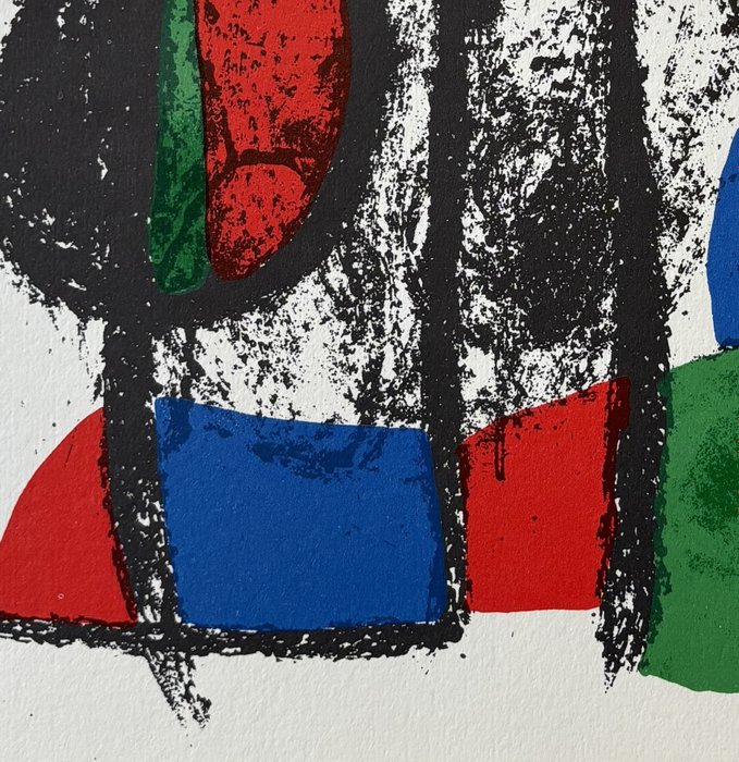 Joan Miro (1893-1983) - Lithograph VII (1975)