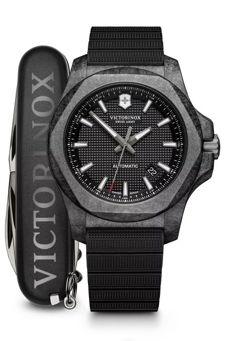 Victorinox - Ingen mindstepris - 2418661 - Mænd - INOX Professional Diver Collection Carbon Black Splinterny