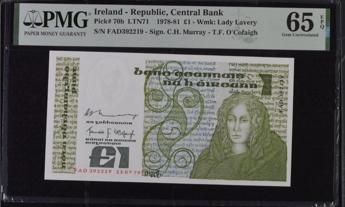 Irland. - 1 Pound 1979 - Pick 70b  (Ingen mindstepris)