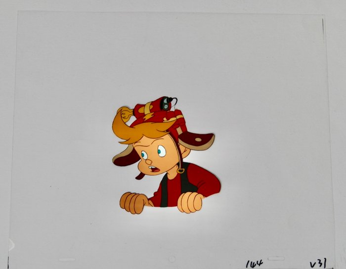 " Back to the Future " Original Animation Cel - and COA - 1991