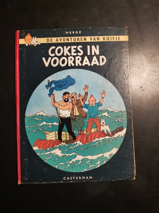 Kuifje 19 - Cokes in voorraad - 1 Album - Første udgave - 1958