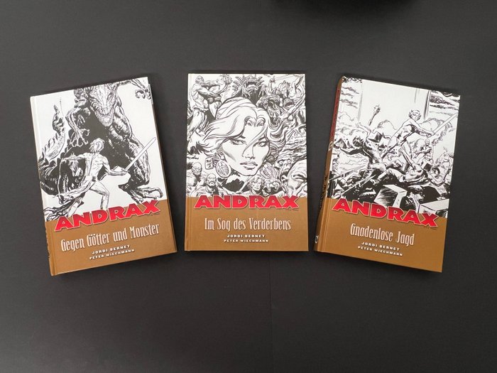 Cross Cult Klassiker (11) - Andrax 1,2,3,4,5 - The Goon 1,2 - The Lone Ranger 1 - B.U.A.P. Buch 1 - Hellboy Universum Buch XII - Vampire Boy 3 - 11 Comic - Første udgave