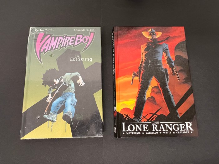 Cross Cult Klassiker (11) - Andrax 1,2,3,4,5 - The Goon 1,2 - The Lone Ranger 1 - B.U.A.P. Buch 1 - Hellboy Universum Buch XII - Vampire Boy 3 - 11 Comic - Første udgave