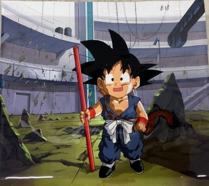 Toei Animation Cel Dragon Ball GT / Son Goku - Toei Animation Filmcelle Number of items: 3